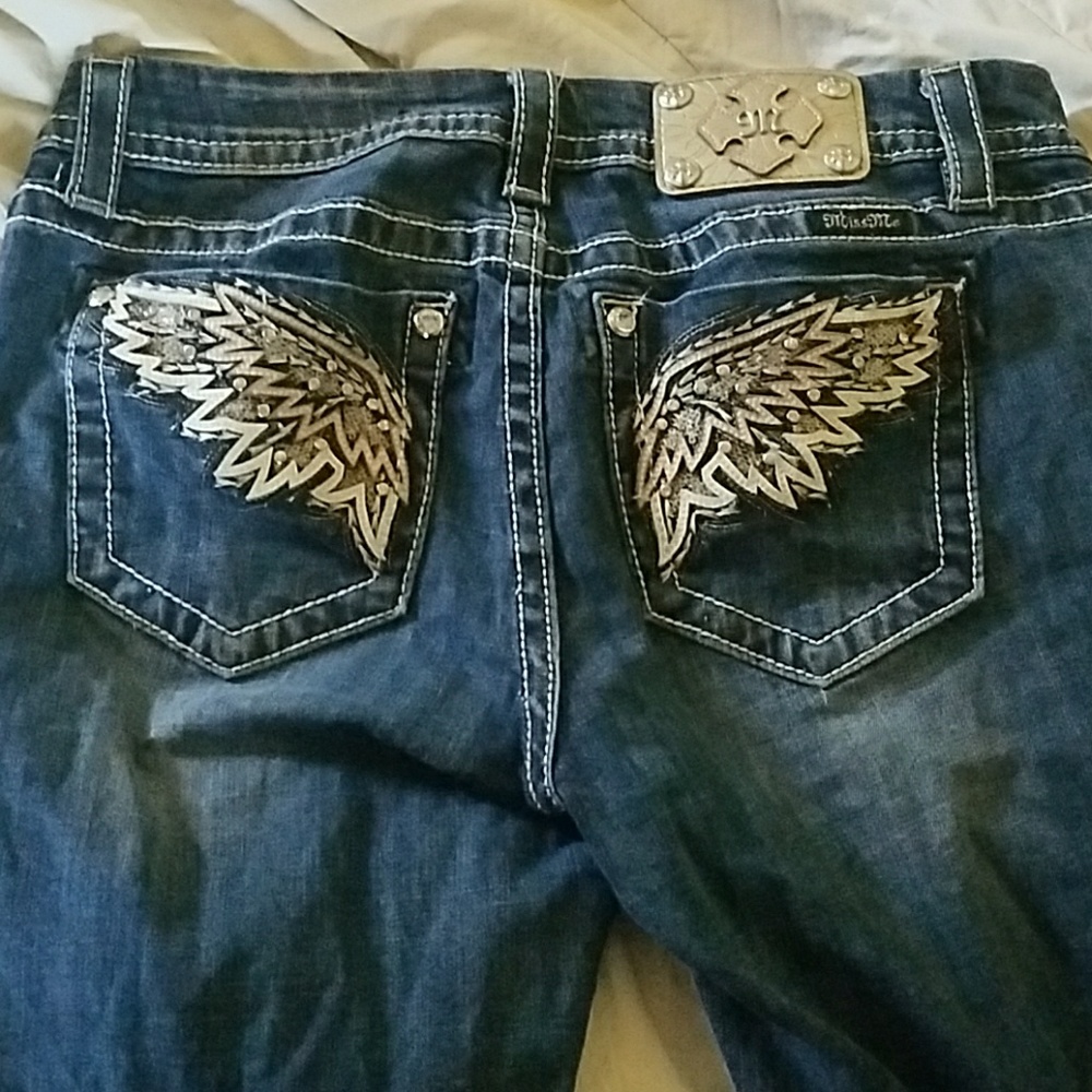 Miss Me Bermuda shorts